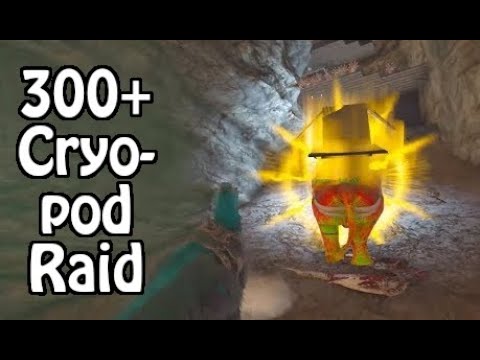 ARK | 300 Cryopod Raid in Underworld | Official Small Tribes PVP