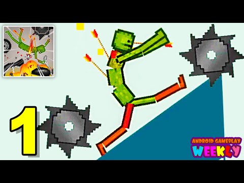 Ragdoll Dismounting Playground - Funny Moments (Android) Part 1 - Gameplay With Default Skin - YouTube