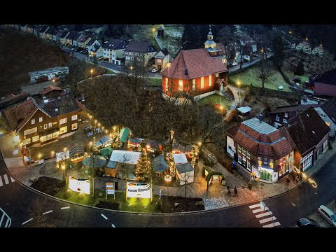 Altenau - Wintermarkt bei Nacht