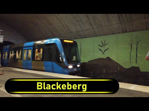Metro | Tunnelbana Station Blackeberg - Stockholm 🇸🇪 - Walkthrough 🚶