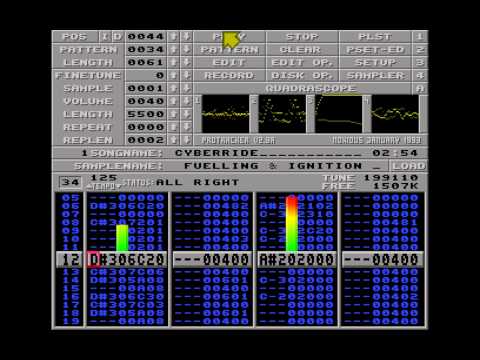 Amiga Protracker music by Jester / Sanity