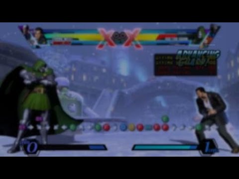 UMvC3 Firebrand into Frank post lvl 5 blockstring setup concept
