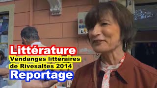 preview picture of video 'LITTÉRATURE : Vendanges littéraires de Rivesaltes 2014'