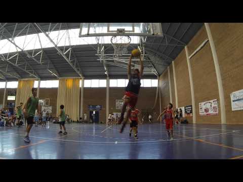 Make me jump. Two handed dunk.