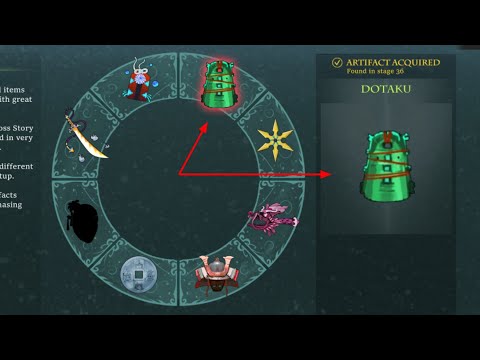 Artifact DOTAKU location Level 36 | Ninja Arashi 2 | EDL Gamer