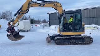 CATERPILLAR 308D CR tracked excavator for sale image 4 CATERPILLAR 308D CR tracked excavator image 4