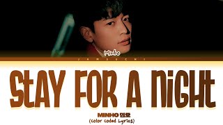 Download lagu MINHO STAY FOR A NIGHT (SHINee) lyrics (민호 SFAN lyrics) mp3
