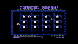 Monster Smash for the Atari 8-bit family
