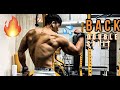 【筋トレ】代謝爆上げ🔥1日で2回目の背中トレーニング! double split training【Vlog】【減量】