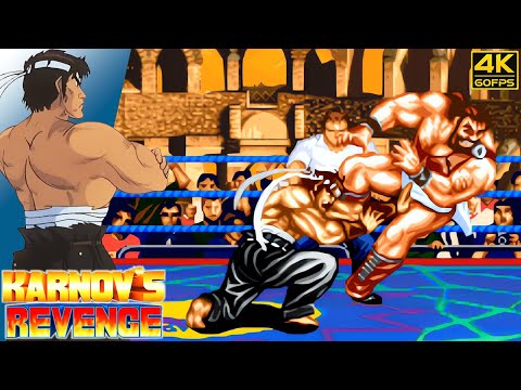 Karnov's Revenge - Mizoguchi (Arcade / 1994) 4K 60FPS