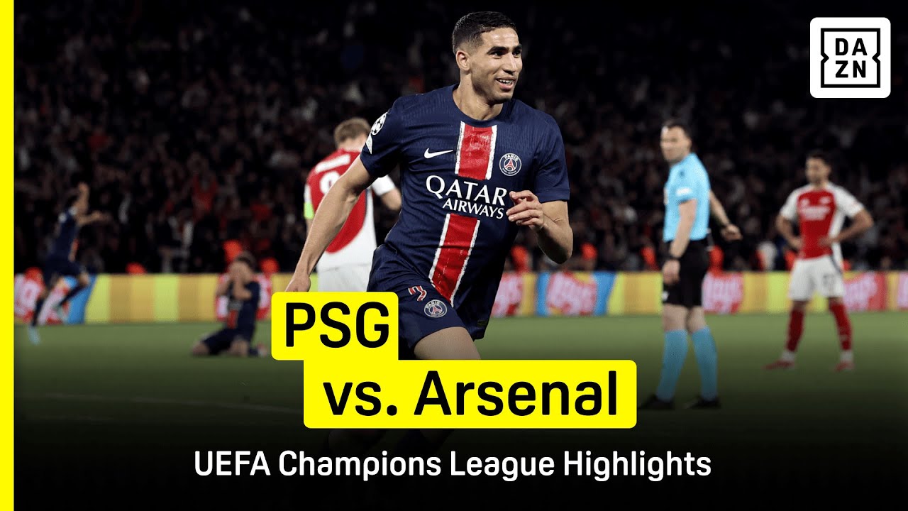 HIGHLIGHTS | PSG vs Arsenal (Champions League 2024-25)