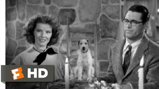 Bringing Up Baby (6/9) Movie CLIP - Dinner with a Loon (1938) HD