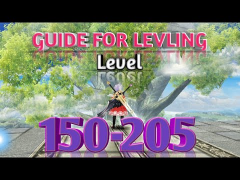 Toram Online - GUIDE : Leveling 150-205