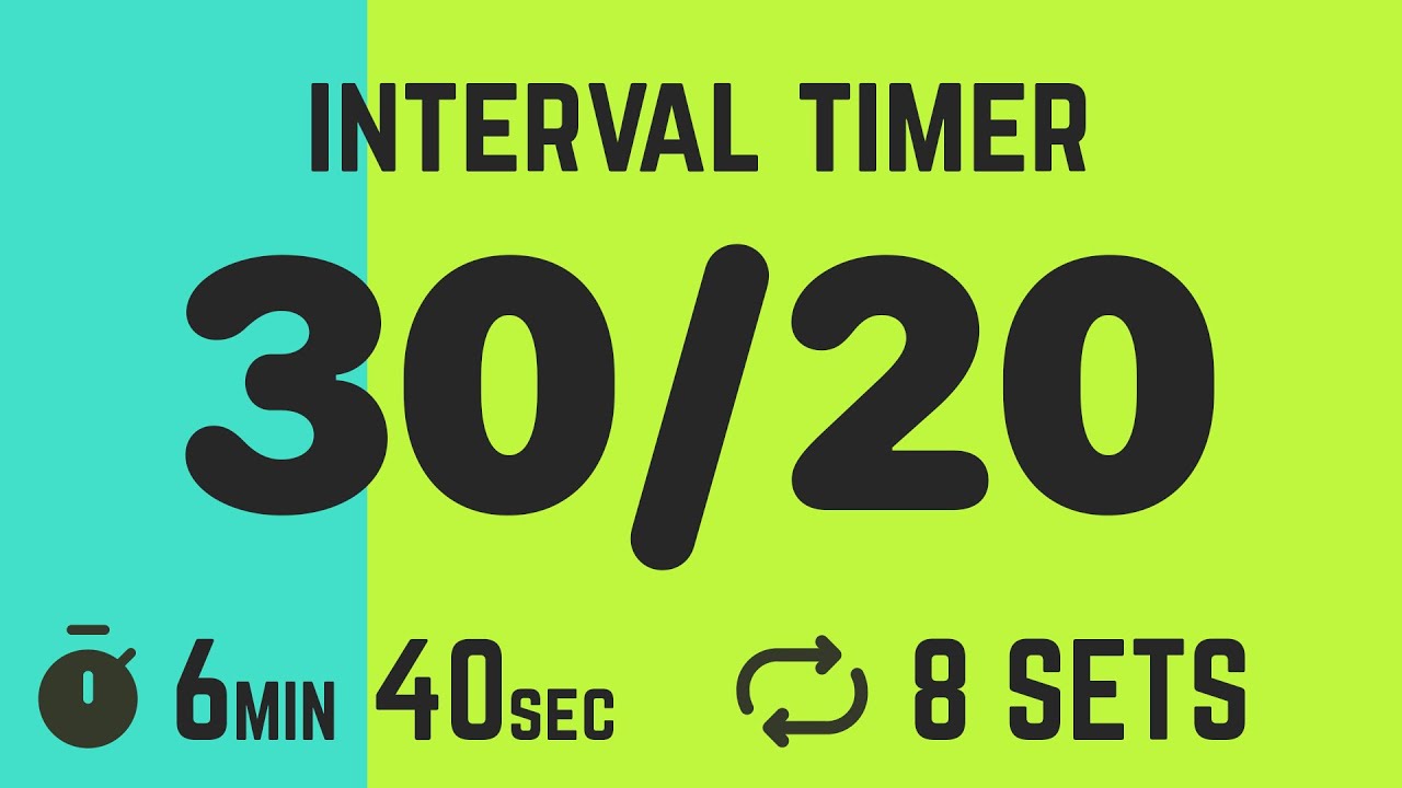 Interval Timer 30/20 - 8 Rounds video