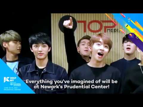 [#KCON17NY] Artist Shoutout - UP10TION