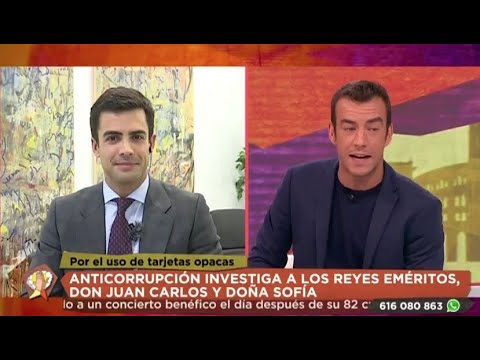 El rey emérito, doña Sofía y las tarjetas de crédito.