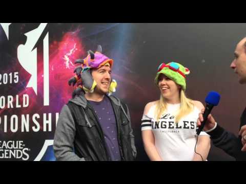 There's More Hype This Year - Worlds 2015 Fans At Wembley