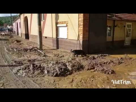 Urmarile inundatiilor din comuna Pianu, judetul Alba