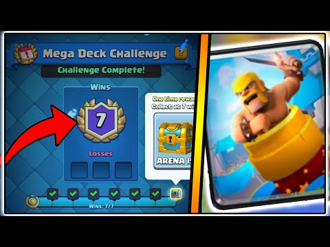 SUPERCELL MESSED UP | CLASH ROYALE | MEGA DECK CHALLENGE!