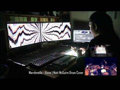 VISUAL PERFORM FOR MATT MCGUIRE | MARSHMELLO - ALONE #5 TRIL21 - RESOLUME 6