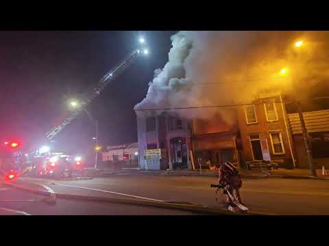 WFD 16th St 2nd alarm - With drone team in action