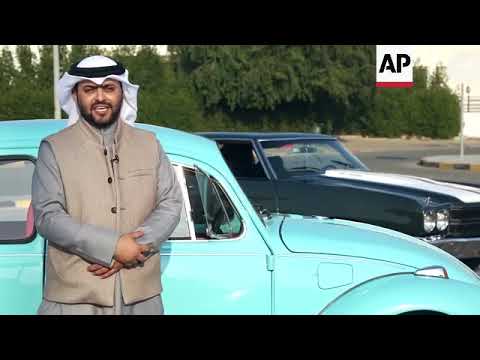 Kuwait's cars show features old motors