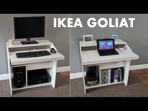 Ikea Goliat computer desk | big enough for you?