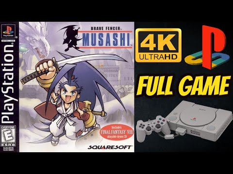 Brave Fencer Musashi | PS1 | 4K60ᶠᵖˢ UHD🔴 | Longplay Walkthrough Playthrough Full Movie Game