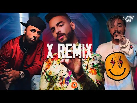 Nicky Jam x J Balvin x Ozuna x Maluma - X Remix (Letra)