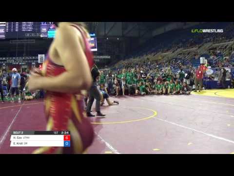 Championship 127 Round of 32 - Hailey Cox (UTNV) vs. Elena Kroll (OR)