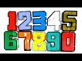 대형 숫자 변신로봇 1 10번까지 Big Size Numbers Robot Transformation