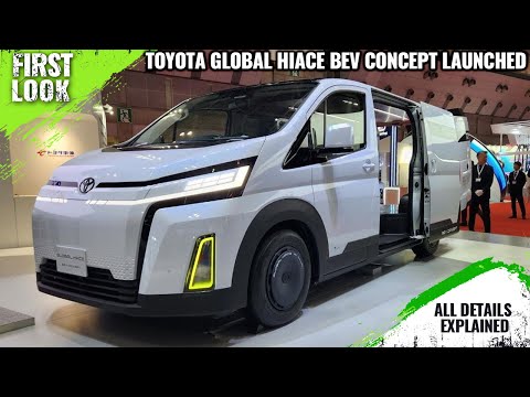Thumbnail for Toyota Global Hiace Bev Concept Launched @ Japan Mobility Show 2023 - Full Interior Exterior by Toyota Global Hiace Bev Concept