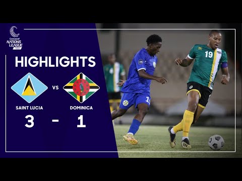 Concacaf Nations League 2023 Saint Lucia v Dominic...