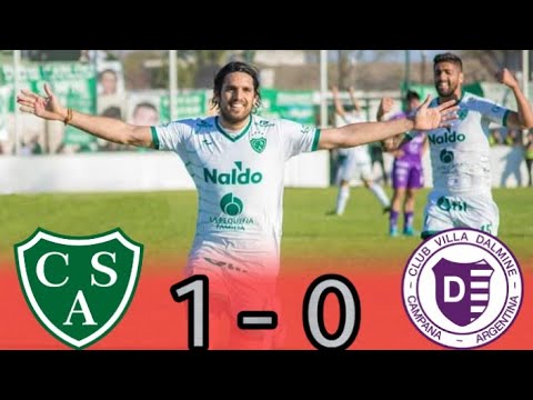 Primera Nacional : SARMIENTO 1 - 0 VILLA DÁLMINE | (El Gol)