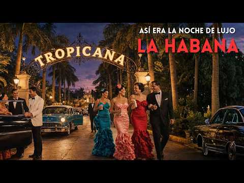 Así Era La Noche De Lujo En La Habana Antes De La Revolución Cubana (Reconstrucción con IA)