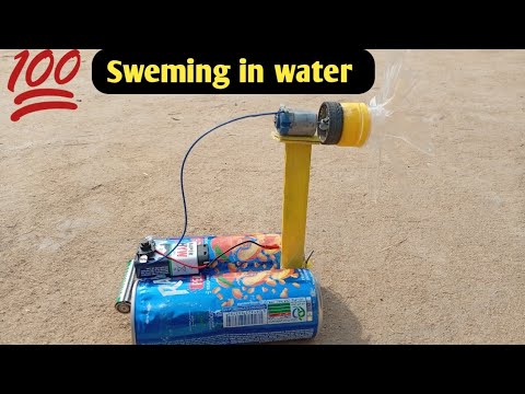 Make A amazing water boat with pepsi cans and DC motor!! Make A water boat very Easy