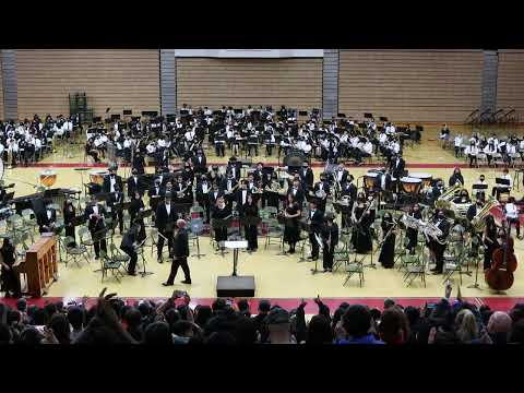 JLHS Wind Symphony at the 2022 Band Spectacular