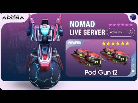 Is Nomad Pod Gun 12 worth it? Let's find out in this Mech Arena gameplay
