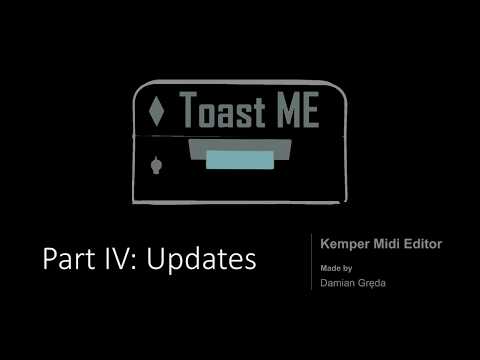 Toast ME - Unofficial Kemper Editor - Part 4: Updates and Performance Mode