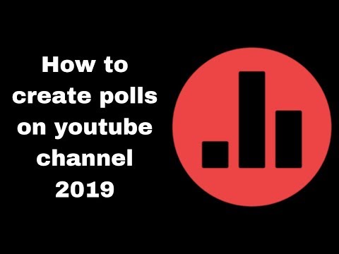 How to create polls on youtube channel 2019