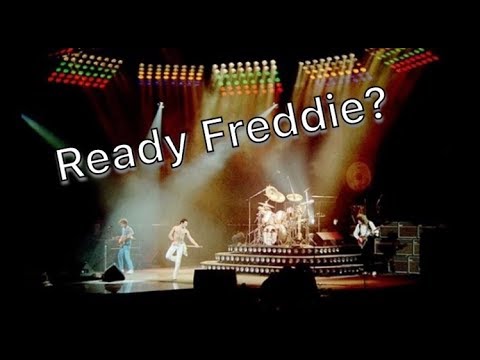2,5 minutes full of Roger Taylor asking Freddie if he is ready