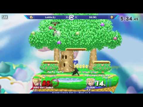 SOS40 Grand Finals - Luhtie (Zero Suit Samus) vs SS (Villager/Cloud)