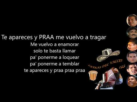 cuando te aparece - Omar Geles ( letra )