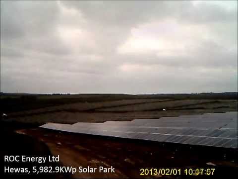 Hewas Solar Park Construction