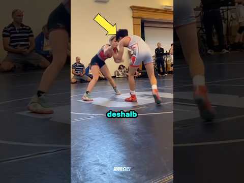 Women and men fighting forbidden? (Cr: miss_cradle) #wrestling #fight #fear #respect
