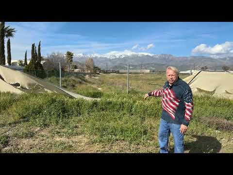 Potential Marijuana warehouse being built next to residential Neighborhood in Banning CA .