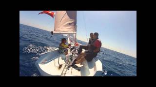 preview picture of video 'Sarigerme Laser Bahia Sailing - 25 Aug 2012 - Ümit Part 01'