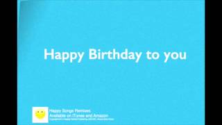 Birthday Song (A Cappella) Lyrics Video