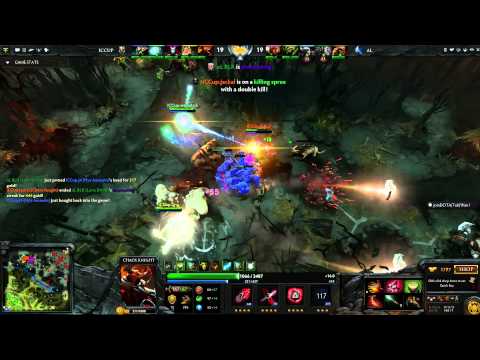 Dota 2 Highlight - iCCup vs Absolute Legends (The Defense 3 - Group A)