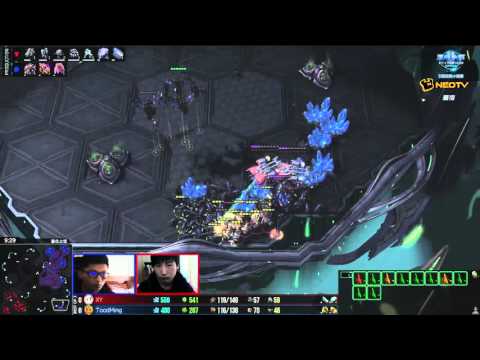 3月11日WCS上海站中国区预选赛D组(1) xy(T) vs Toodming(Z)